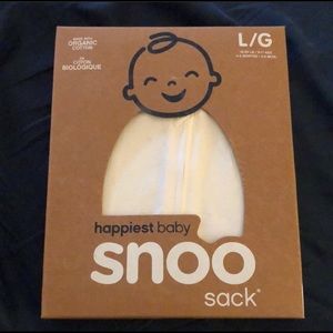 Large Snoo Swaddle in White